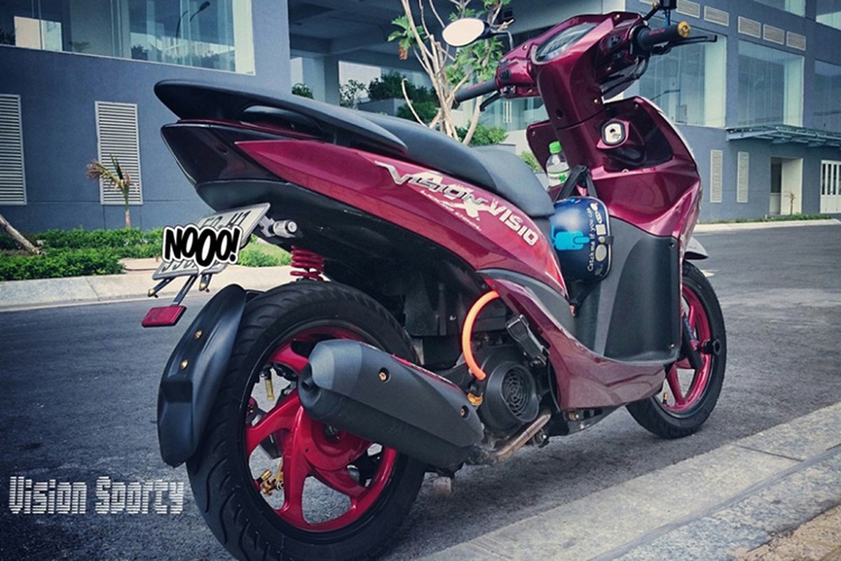 Hai ban do scooter Honda Vision ca tinh cua biker Viet-Hinh-8